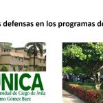 Próximas defensas en los programas doctorales de la Universidad de Ciego de Ávila Máximo Gómez Báez
